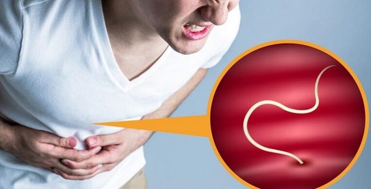 Symptoms of parasites in the body