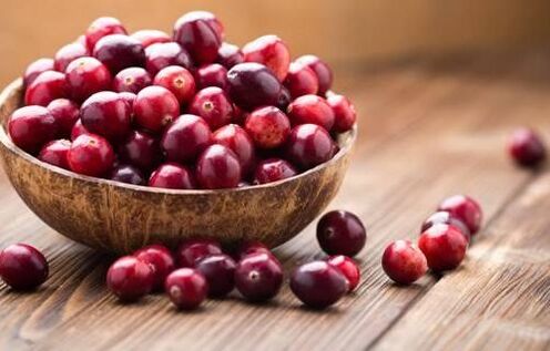 Berries cranberries made of parasites