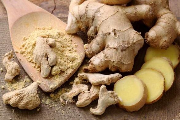 Ginger root for parasite cleansing