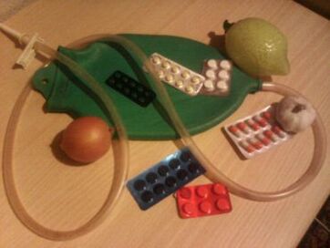 Enema and deworming tablets